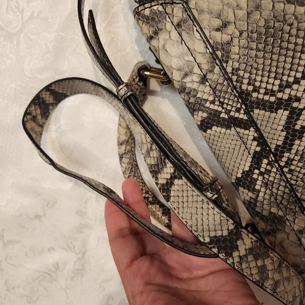 Kate Spade shoulder bag, snake skin design
